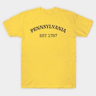 Pennsylvania Est 1787 T-Shirt